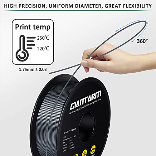 GIANTARM Silver PETG 3D Printer Filament - 1kg