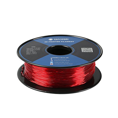 SainSmart Red Flexible TPU Filament - 1.75mm