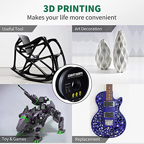 GIANTARM Silver PETG 3D Printer Filament - 1kg