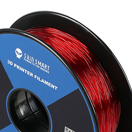SainSmart Red Flexible TPU Filament - 1.75mm