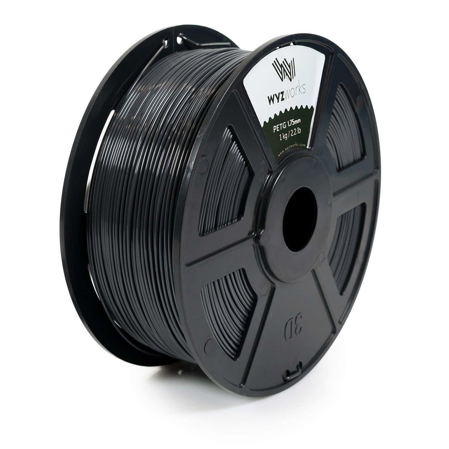 WYZwork Premium 1.75mm PETG 3D Printer Filament 1kg