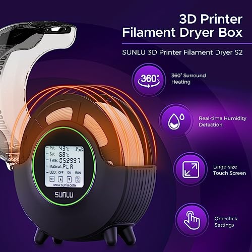 SUNLU 3D filament dryer and storage box
