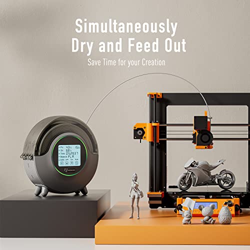 TECBEARS FilaDryer: 360° Heating for 3D Printing Filament