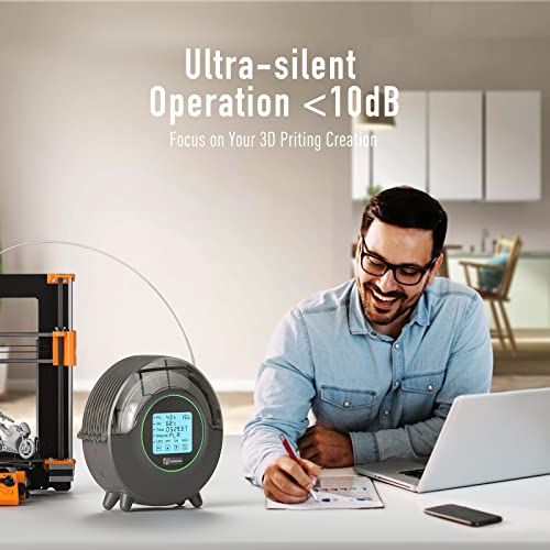 TECBEARS FilaDryer: 360° Heating for 3D Printing Filament