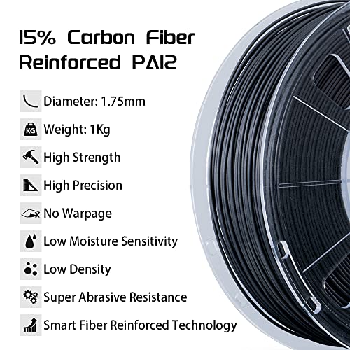 High Precision Carbon Fiber 3D Printer Filament
