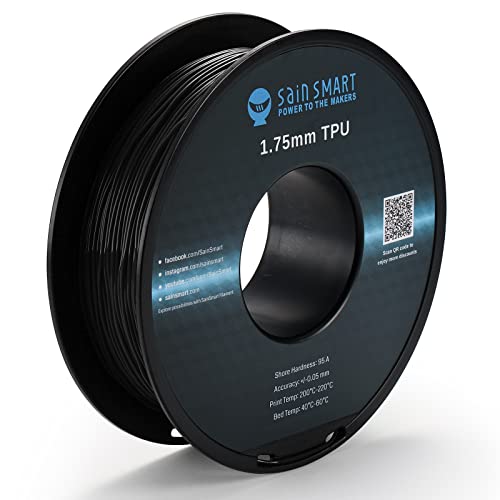 SainSmart Black Flexible TPU Filament