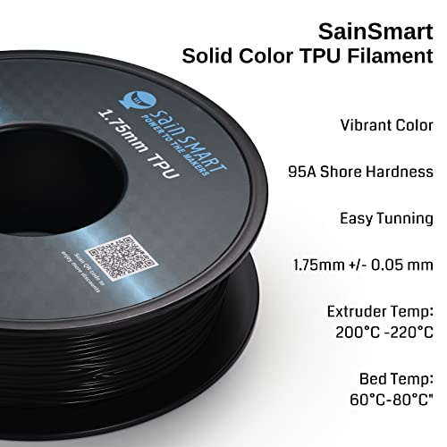 SainSmart Black Flexible TPU Filament