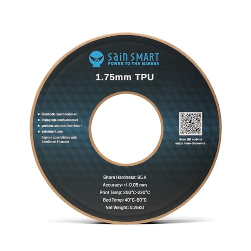 SainSmart Flexible TPU 3D Printer Filament - Blue