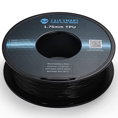 SainSmart Black Flexible TPU Filament
