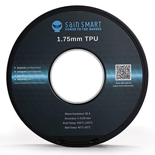 SainSmart Black Flexible TPU Filament