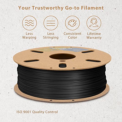 DURAMIC PETG 3D Filament - 1.75mm Black 1kg