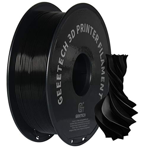 Black PETG 3D Printer Filament - 1kg Spool