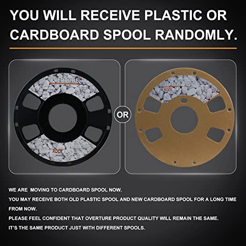 Rock White 3D Printer Filament 1.75mm