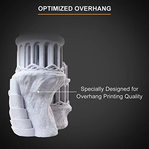 Rock White 3D Printer Filament 1.75mm