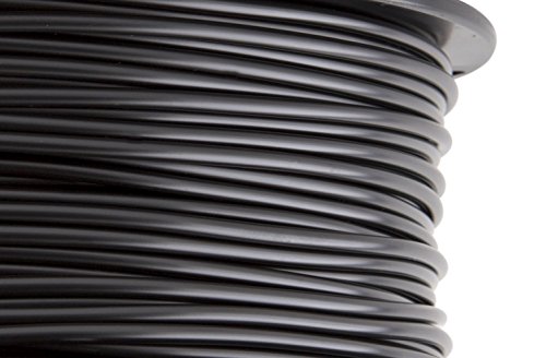 HATCHBOX Black ABS 3D Filament 1kg Spool