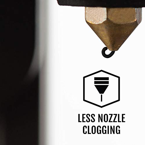 HATCHBOX Black ABS 3D Filament 1kg Spool