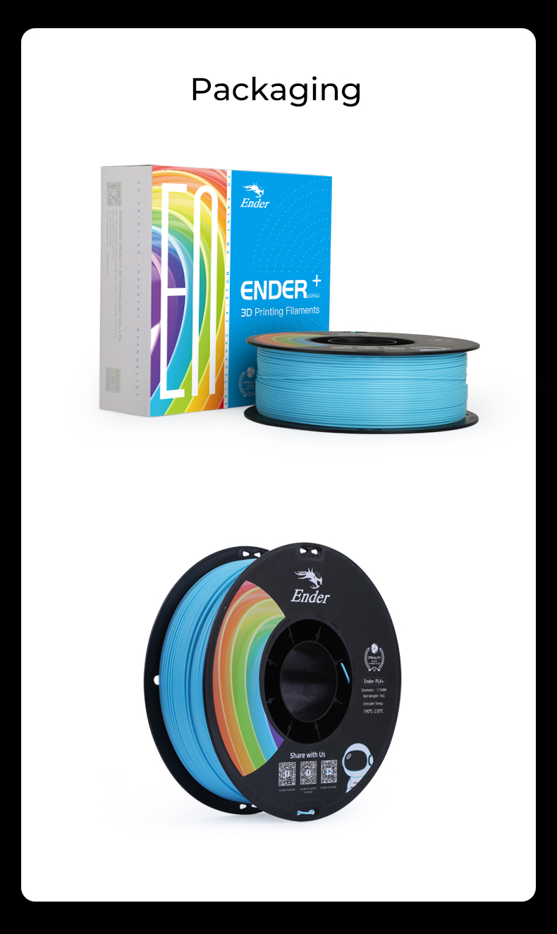 Creality Pro White PLA 3D Printer Filament