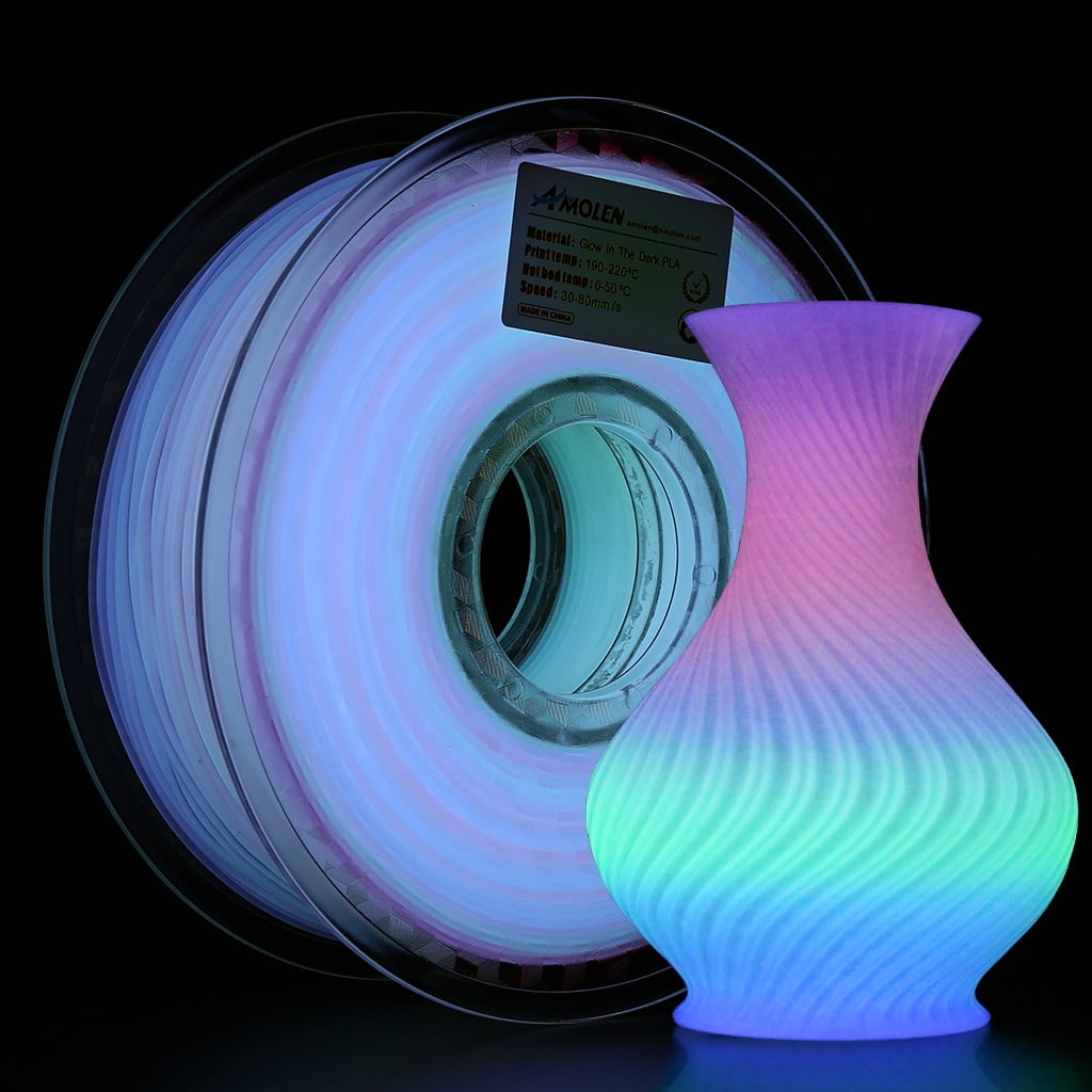 Color-changing Glow in the Dark Filament