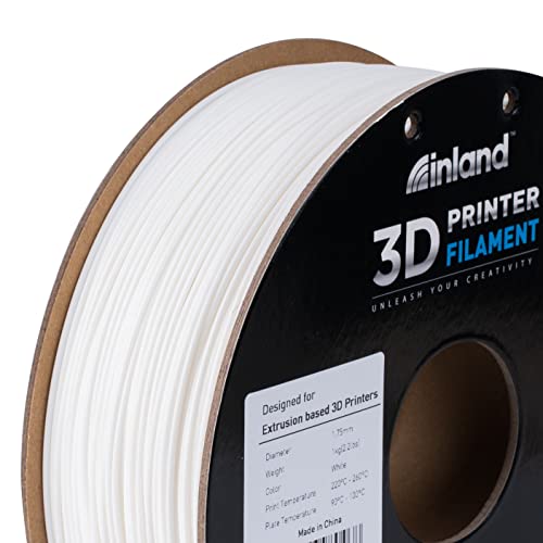 White ABS 3D Printer Filament - 1kg Spool