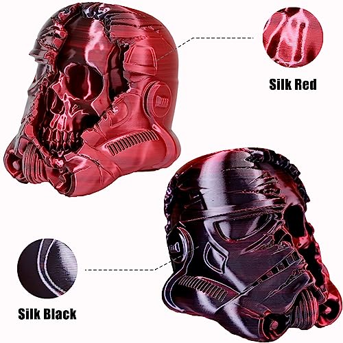 Silk Black and Red Dual Color Filament
