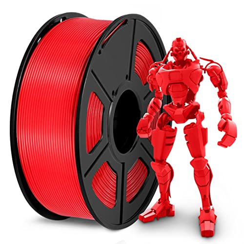 SUNLU Red PLA 3D Printer Filament, 1kg Spool