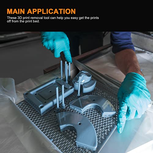 SARDVISA Hard Metal 3D Printer Spatulas (2Pcs)