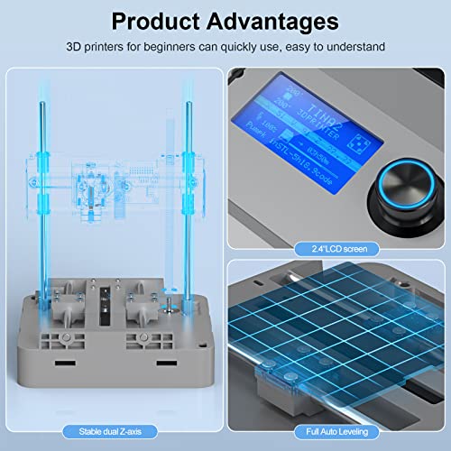 Tina 2 Mini 3D Printer - Auto Leveling
