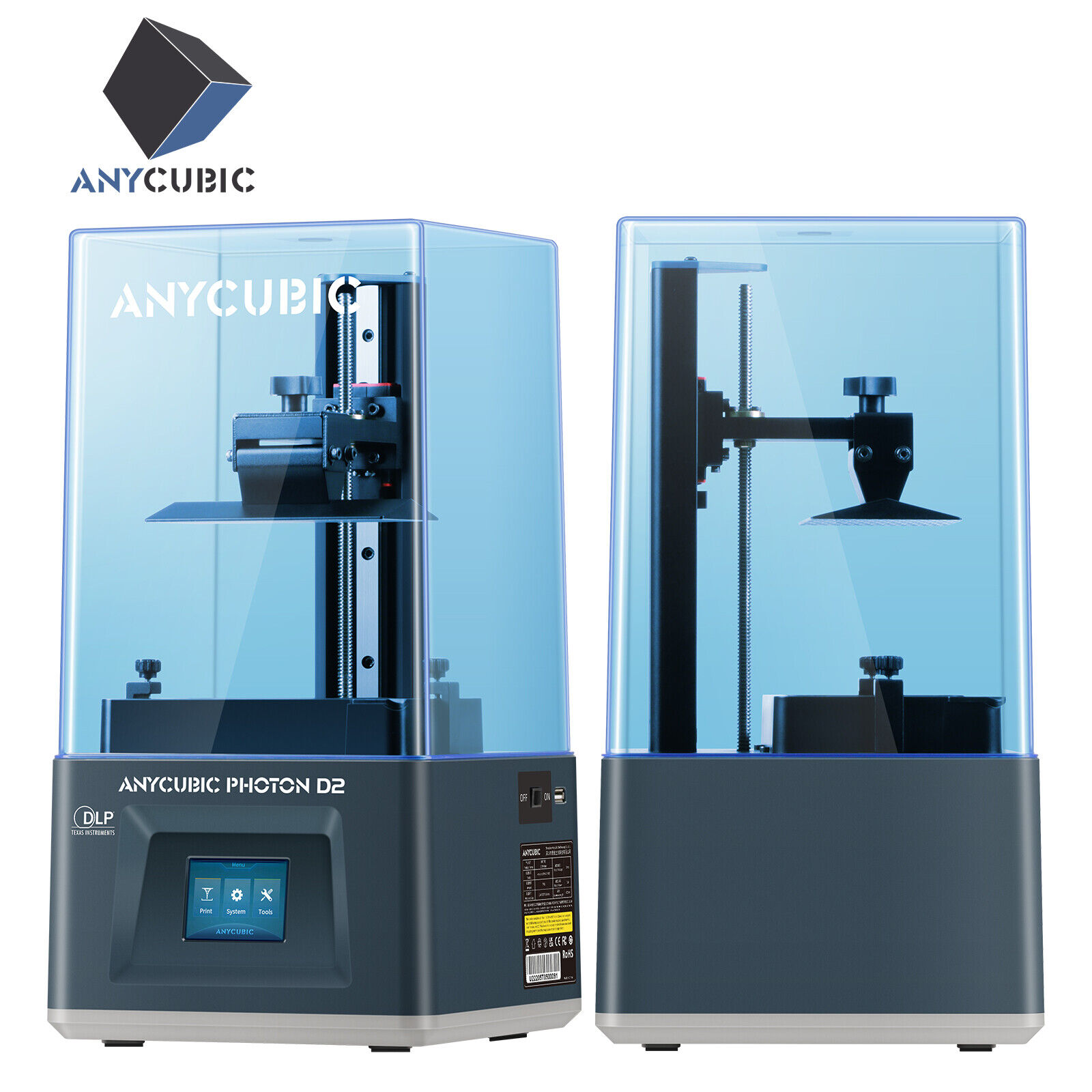 ANYCUBIC Photon D2 3D Printer + Resin Bundle