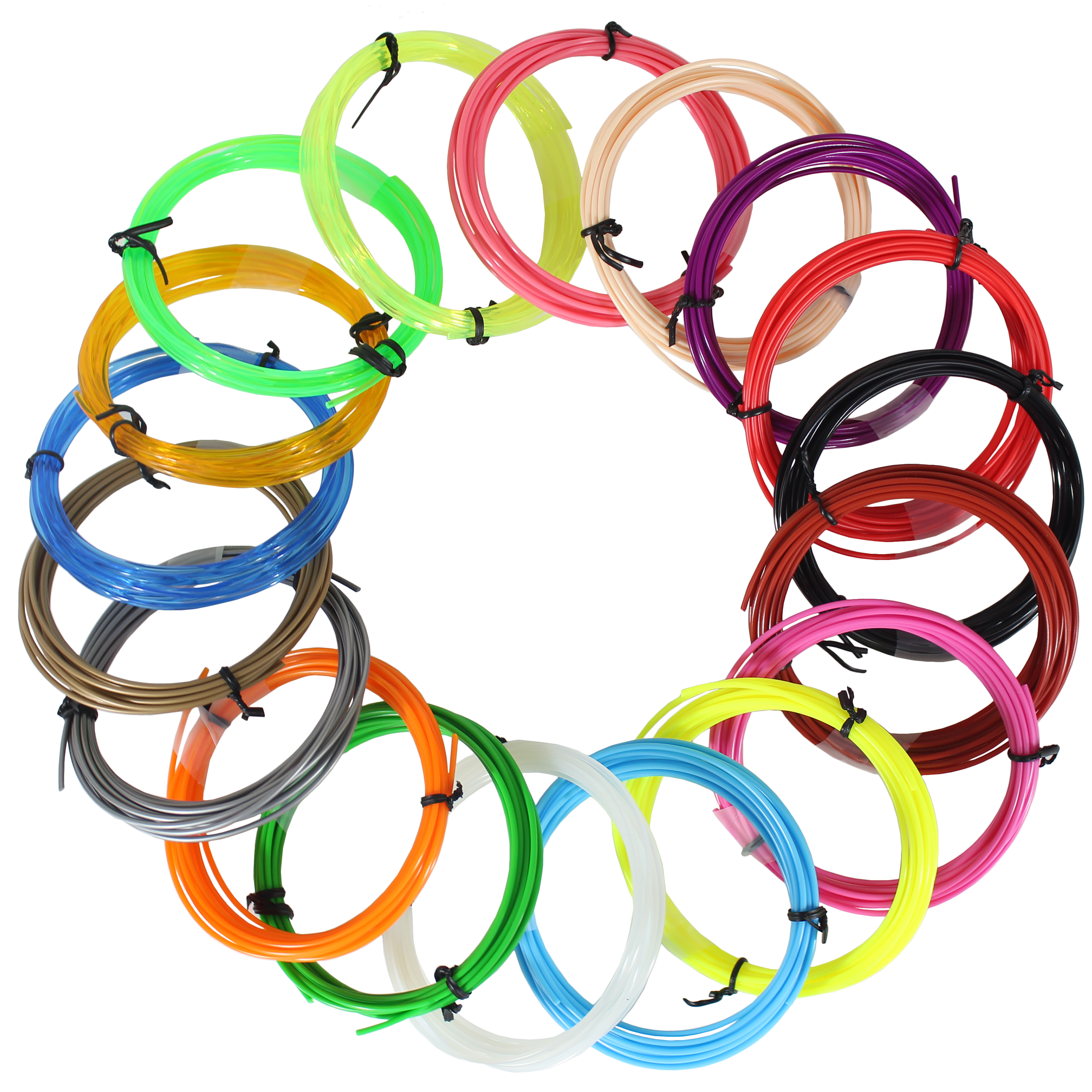 18 Color 1.75 mm PLA Filament Refills
