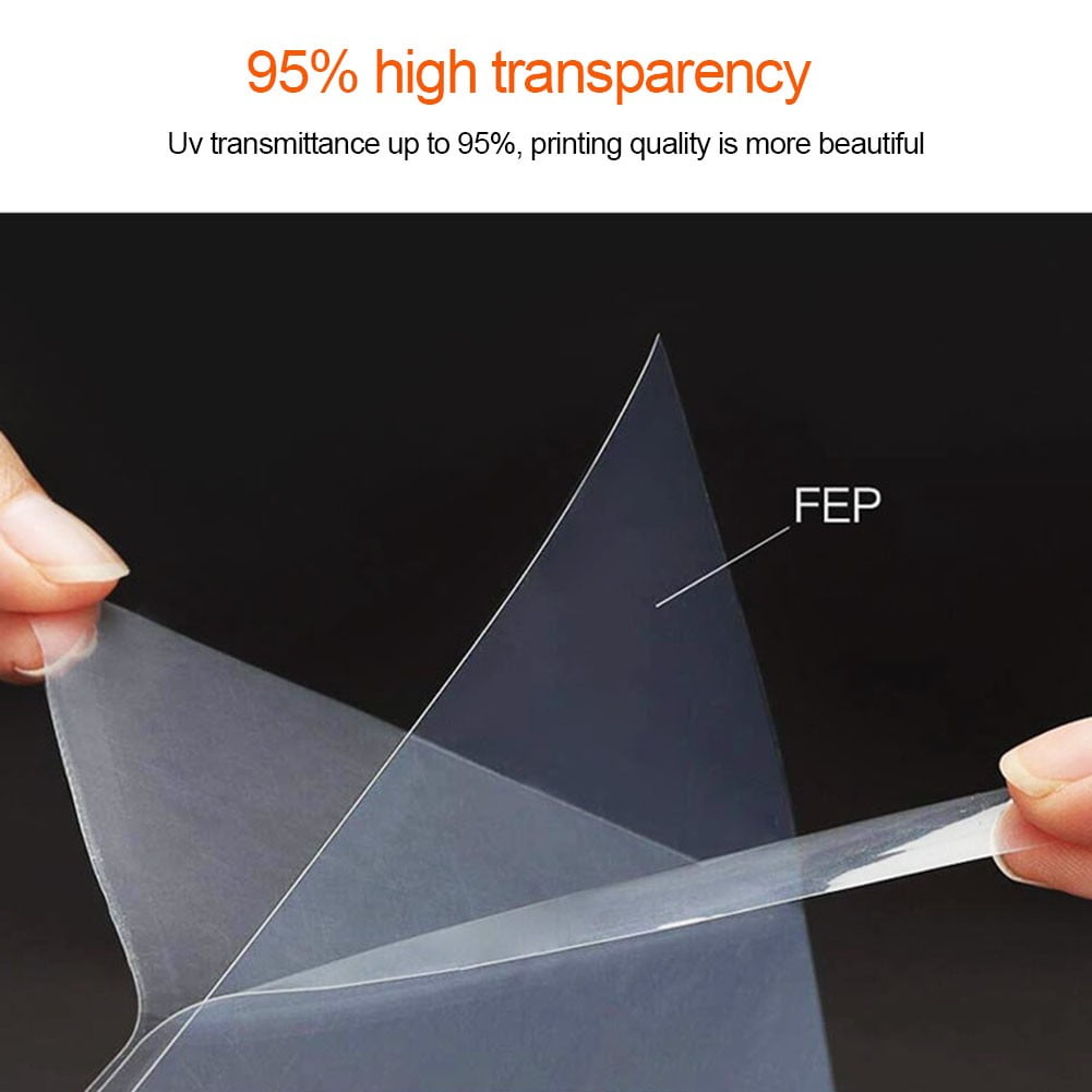 5 Pack of FEP Film for DLP 3D Printers