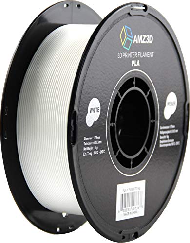 White AMZ3D 3D Printer Filament - 1kg