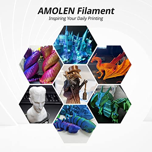 Gradient Silk PLA 3D Printer Filament