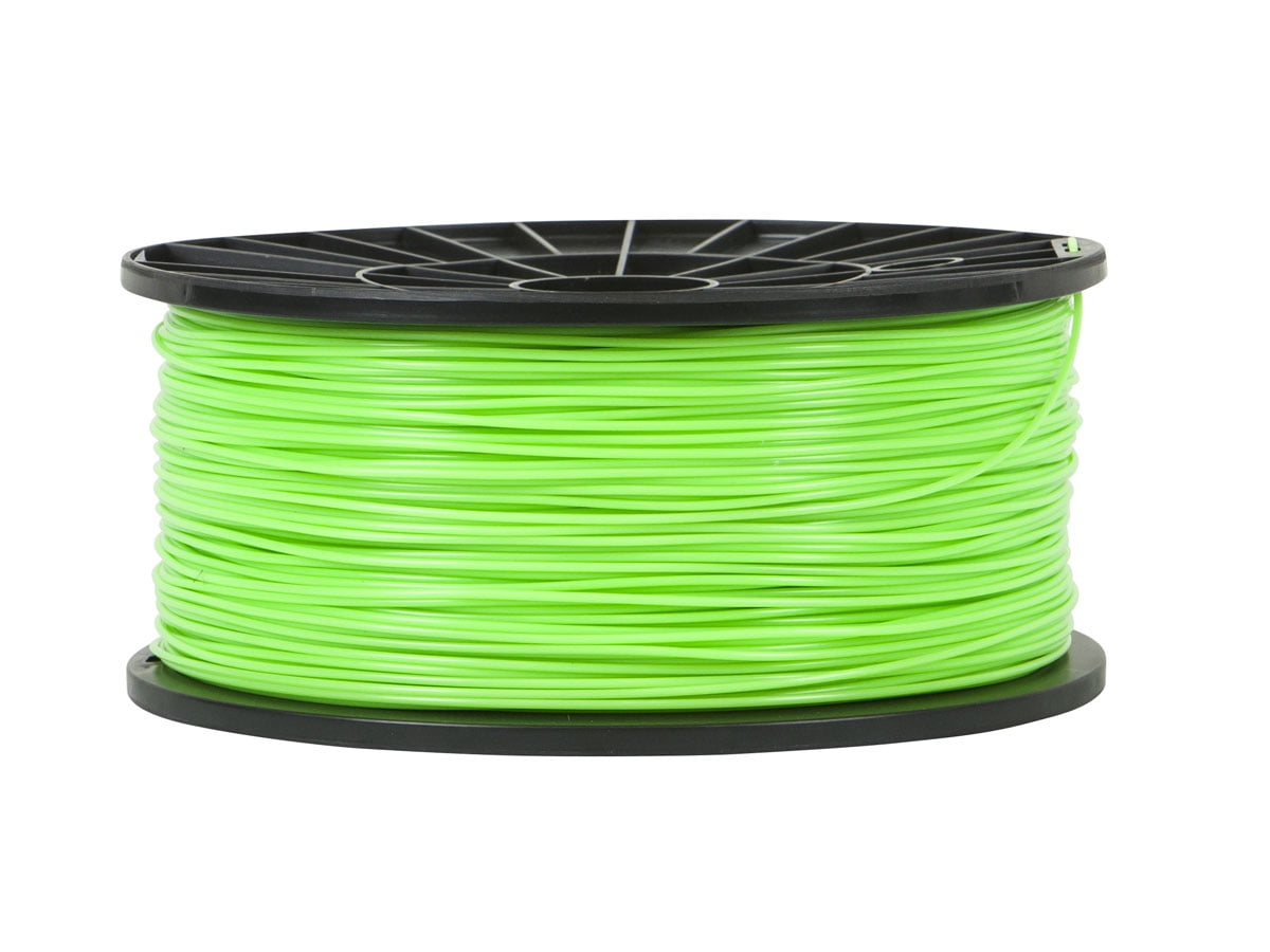 Bright Green PLA Filament for 3D Printers & Pens