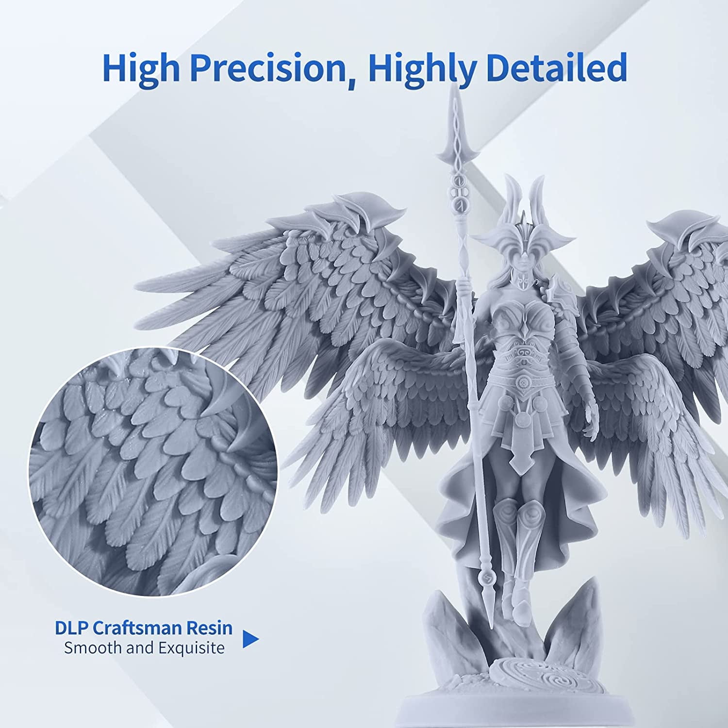 ANYYCUBIC High-Precision 3D Printer Resin, 1kg Grey