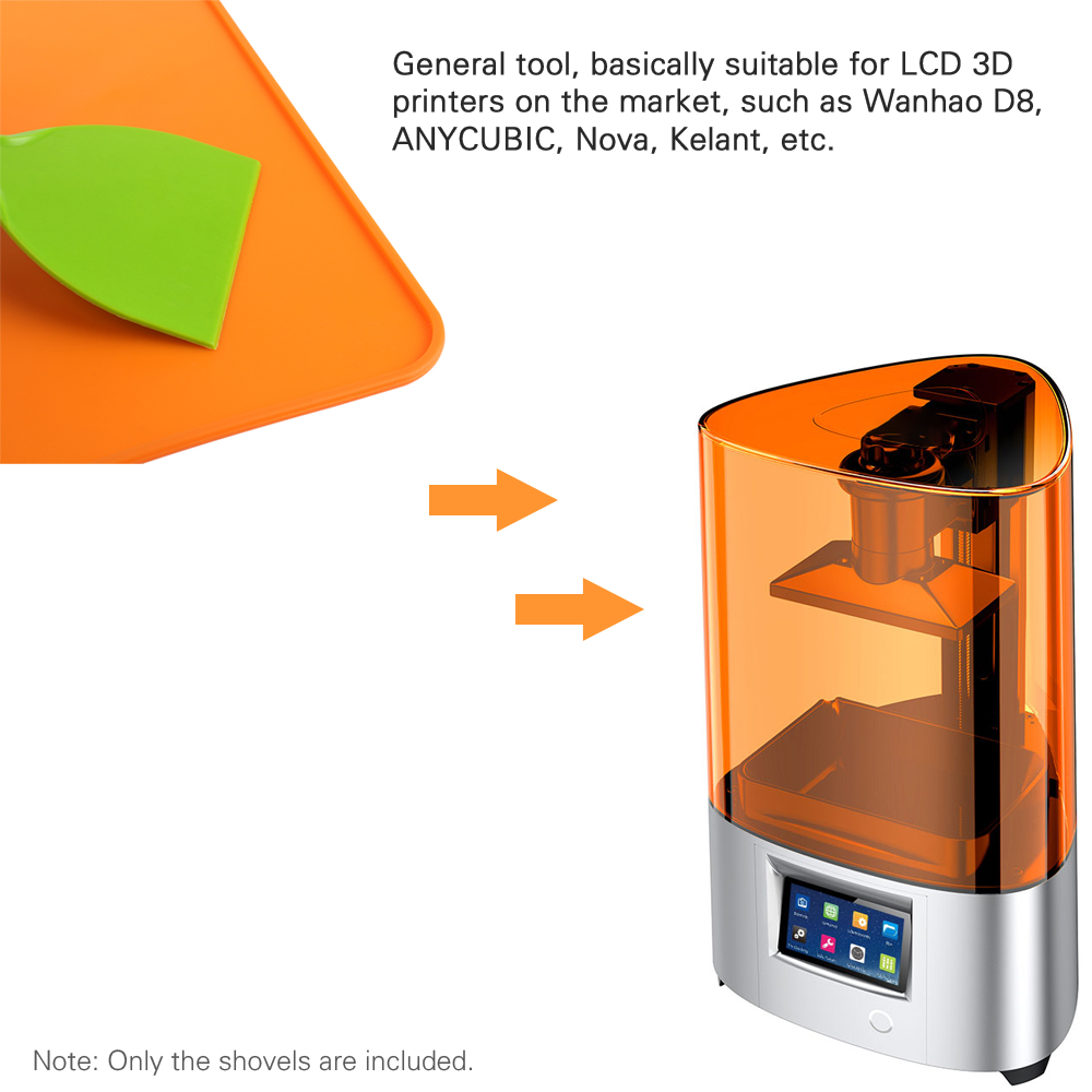 DLP SLA Resin Shovel Set for 3D Printers