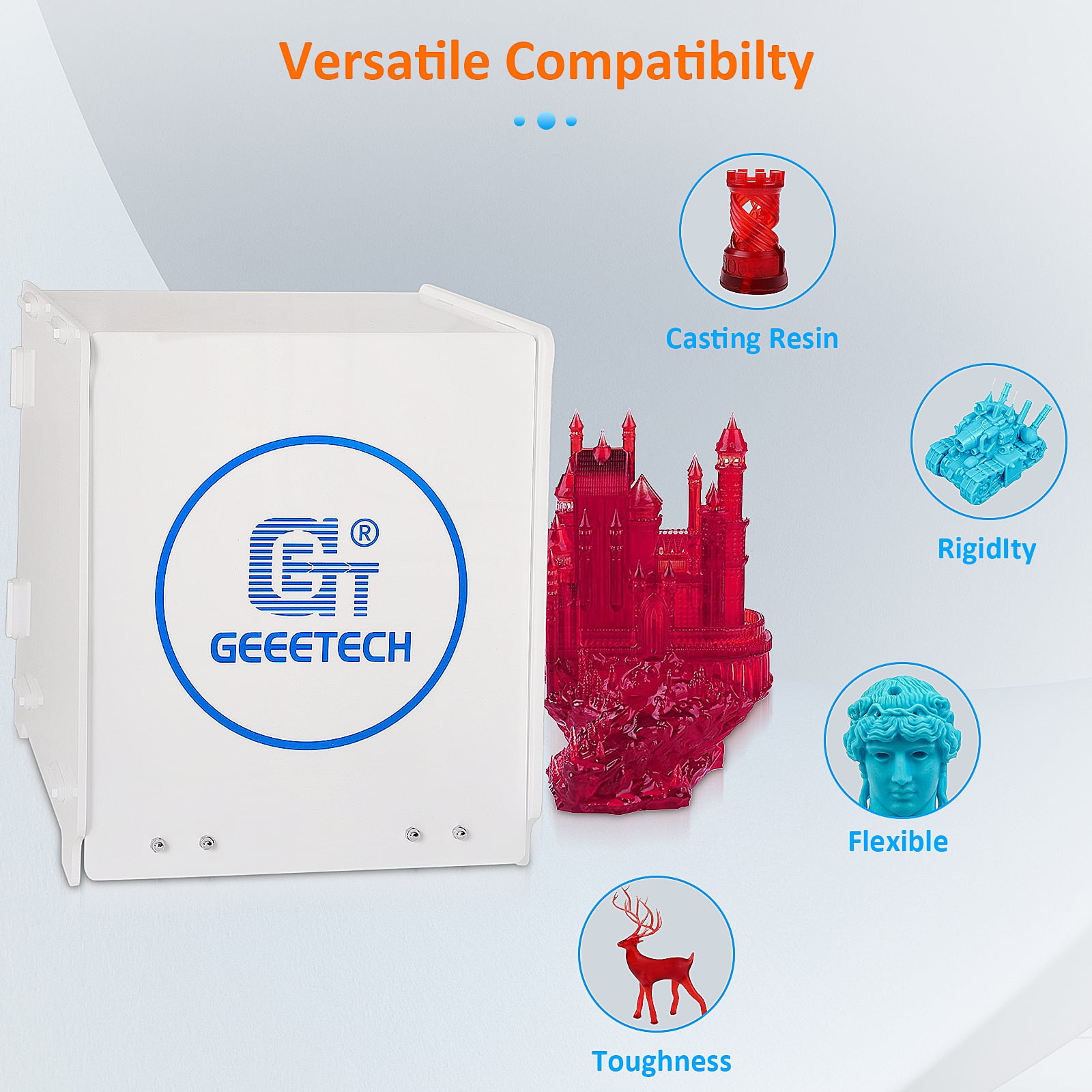 UV Curing Station for Resin Printers