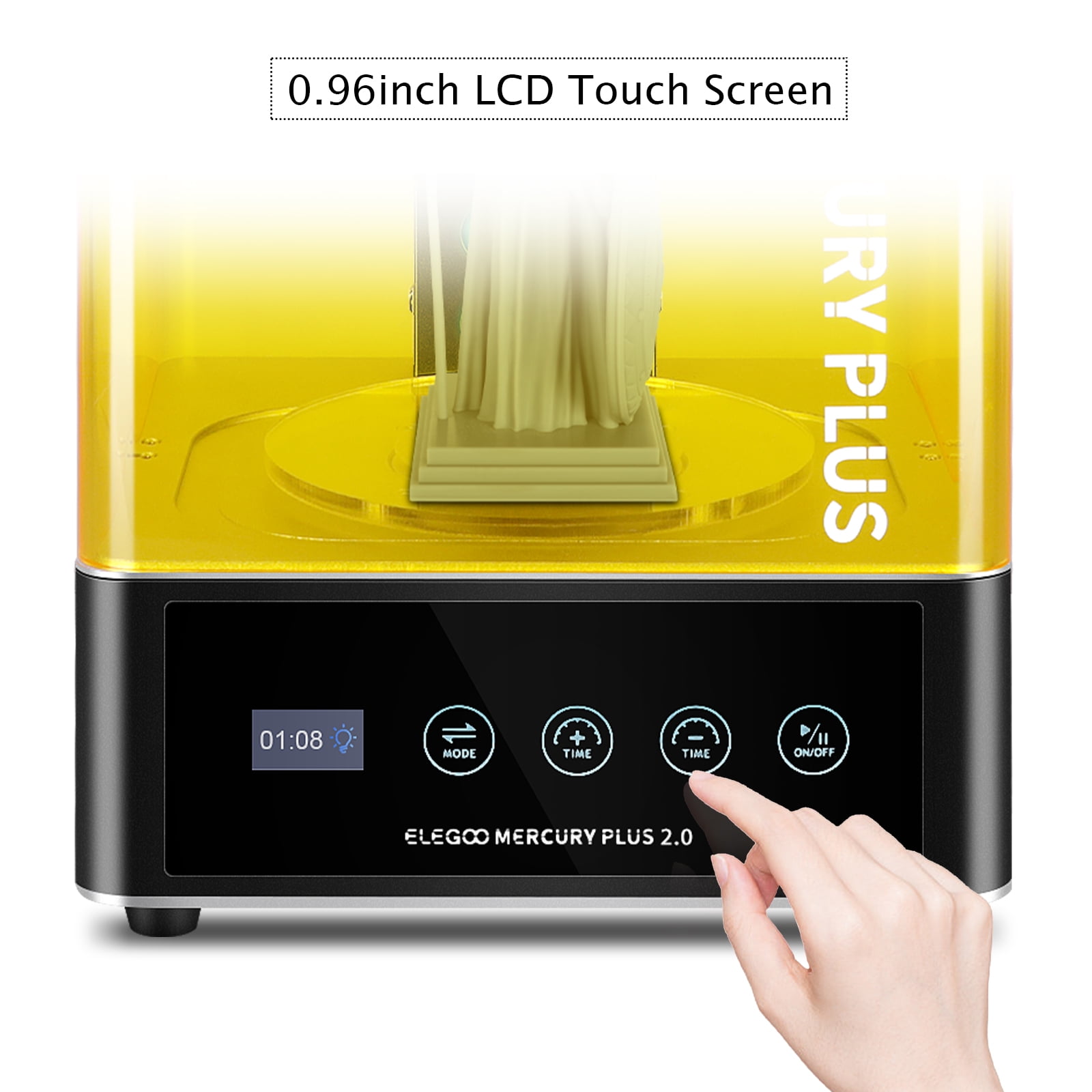 2-in-1 3D Printer Washing & Curing Machine