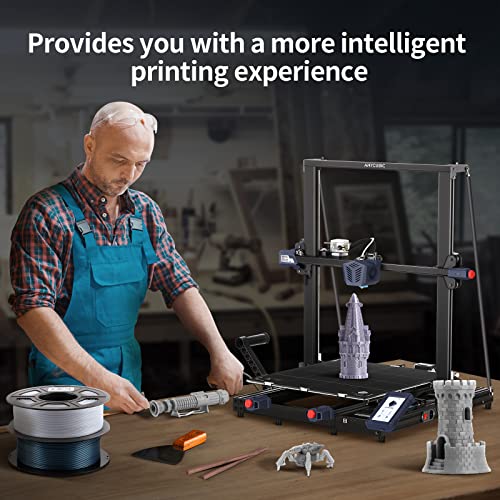 Large 3D Printer with Auto-Leveling & Filament Detection