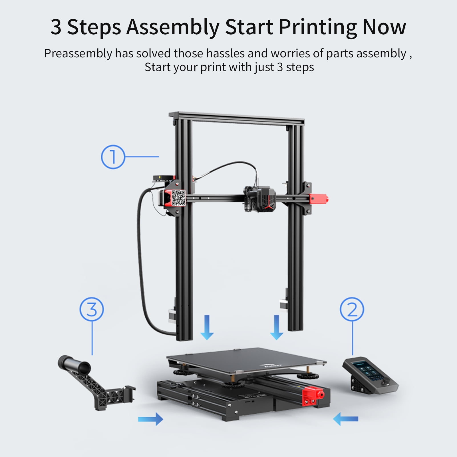 Creality Ender-3 Max Neo 3D Printer, Dual Z-axis