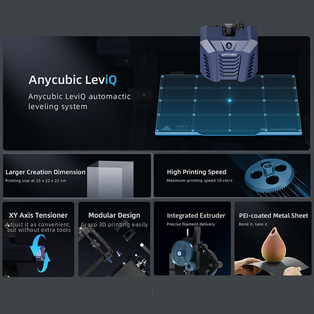 Anycubic Kobra Neo 3D Printer - Fast & Reliable