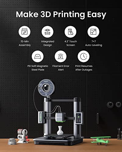 Fast 3D Printer with AI Error Detection