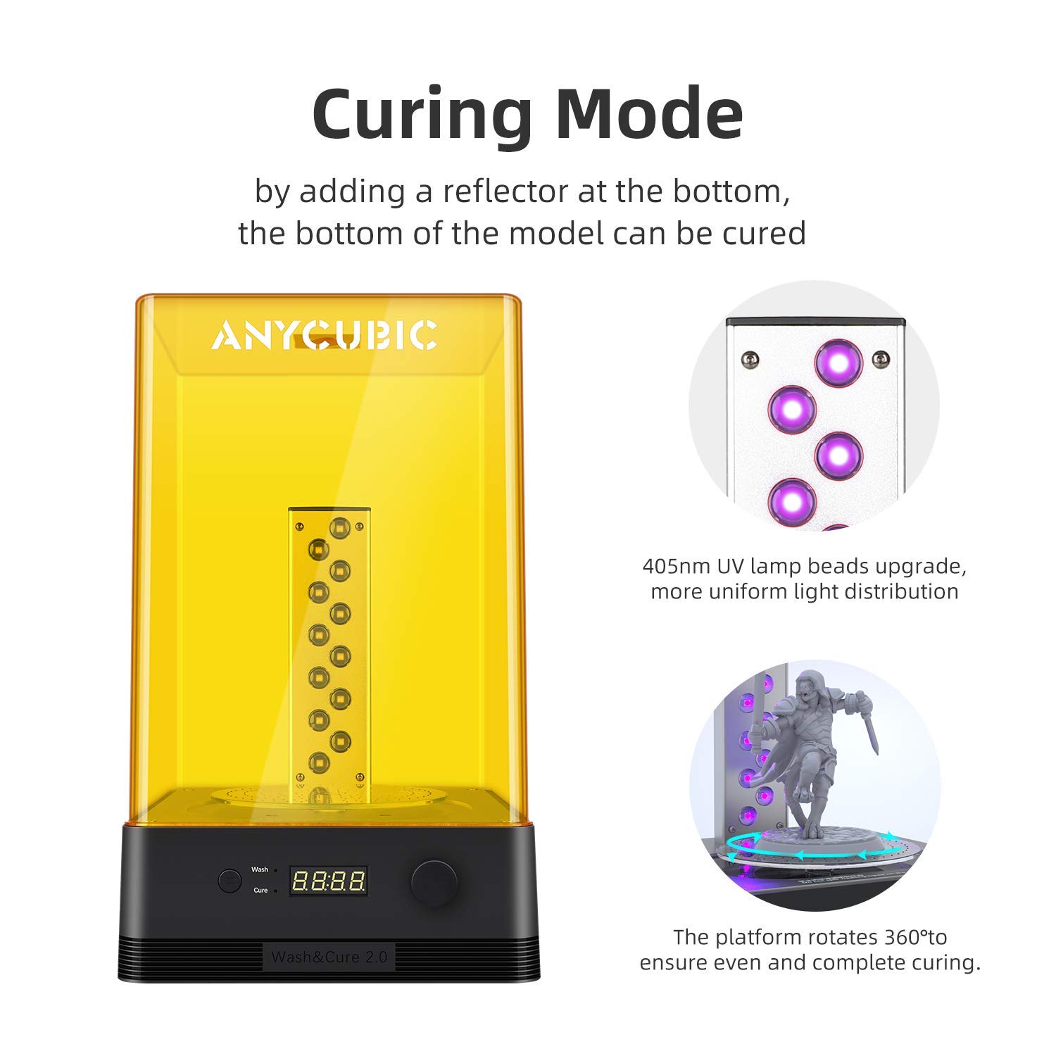 Anycubic 2 in 1 Wash and Cure Machine