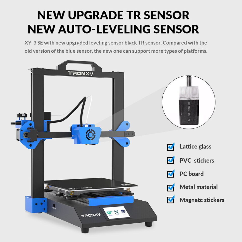 Tronxy 3-in-1 3D Printer with Laser Engraving