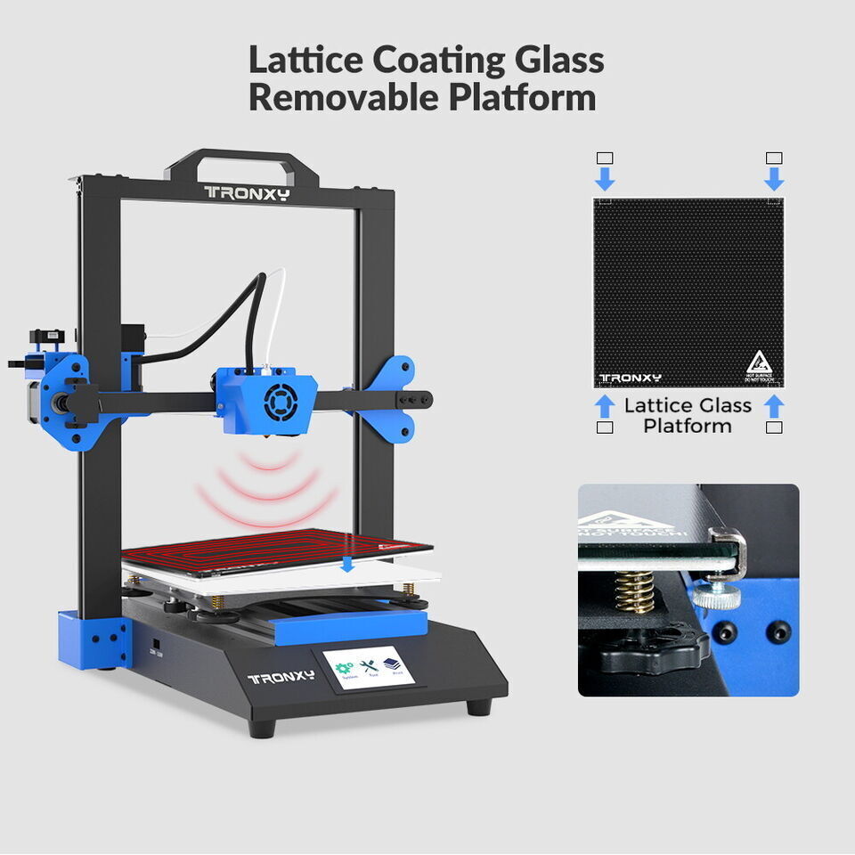 Tronxy 3-in-1 3D Printer with Laser Engraving