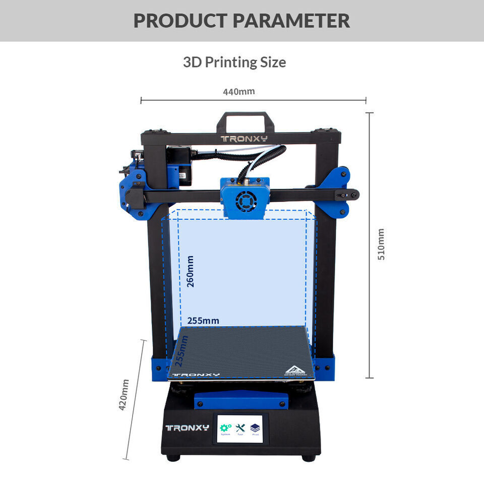 Tronxy 3-in-1 3D Printer with Laser Engraving