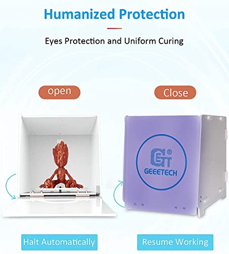 UV Curing Box for 3D Resin Printing