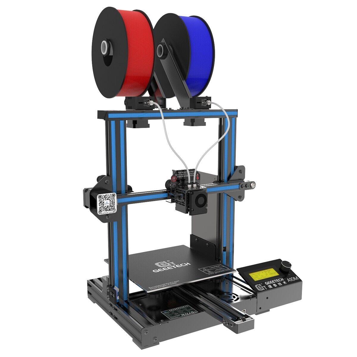 Geeetech A10T 3D Printer: Mix Triple Extruders