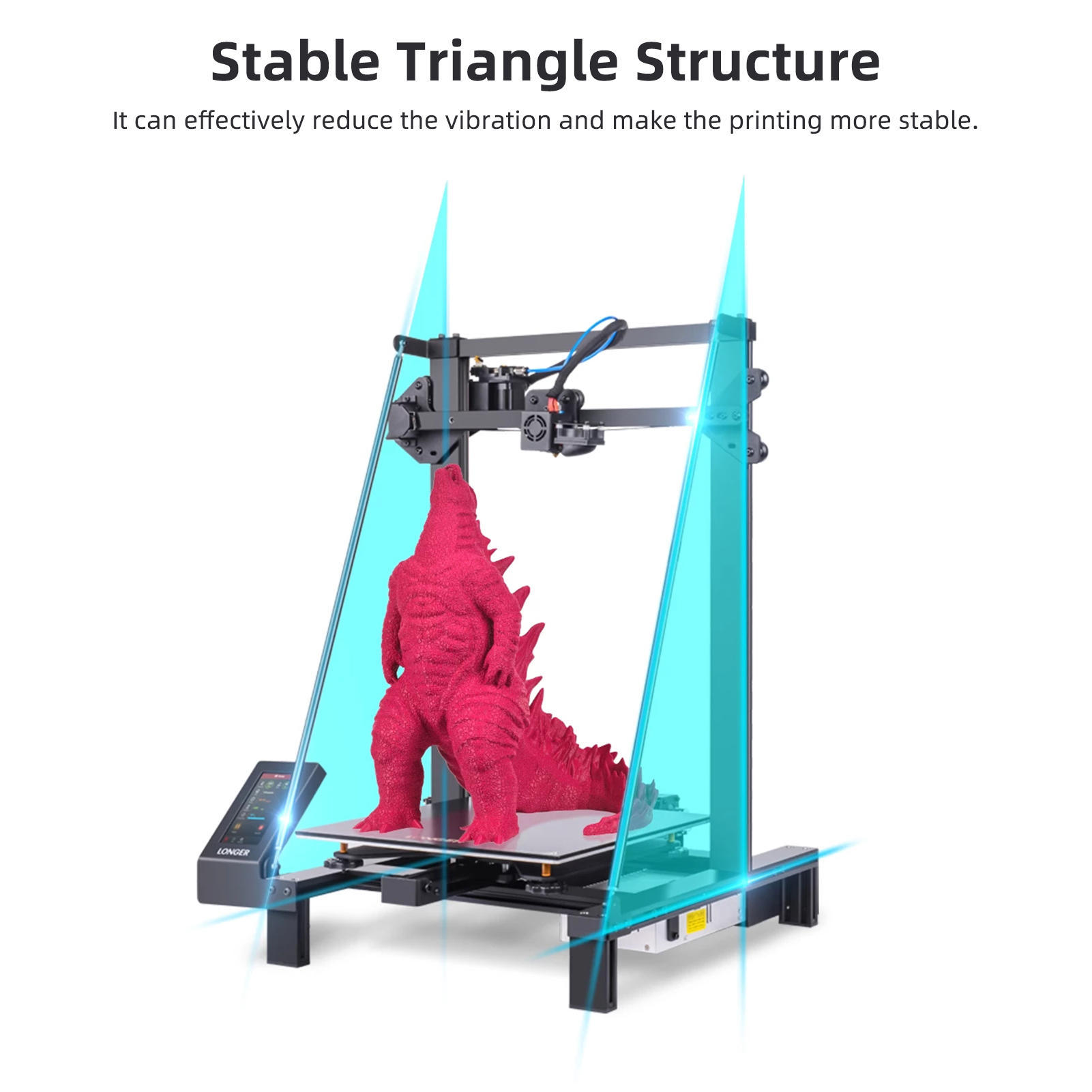 LONGER LK5 Pro Ultra-Quiet FDM 3D Printer