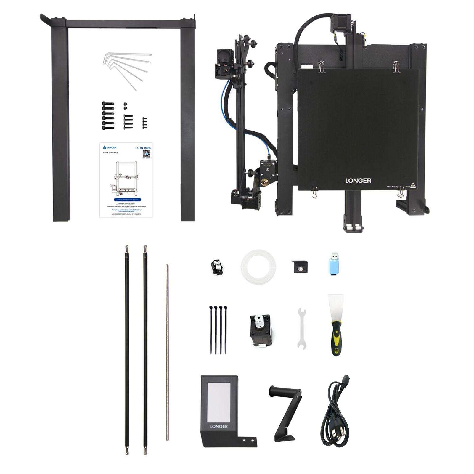 LONGER LK5 Pro Ultra-Quiet FDM 3D Printer