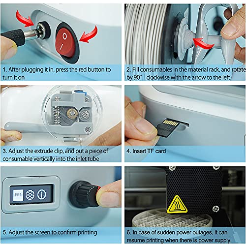Mini FDM 3D Printer for Home Use
